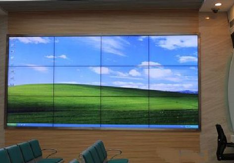 合江液晶拼接屏的另类用法。